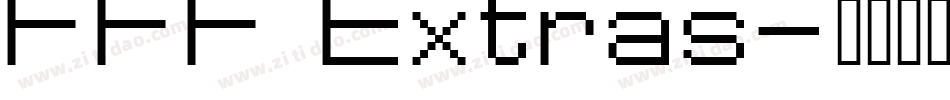 FFF Extras字体转换